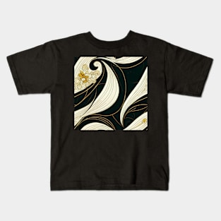 Art Nouveau floral pattern, model 13 Kids T-Shirt